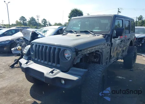 2020 Jeep Wrangler Unlimited Sport S 4X4 from USA, damaged, VIN 1C4HJXDG3LW105195